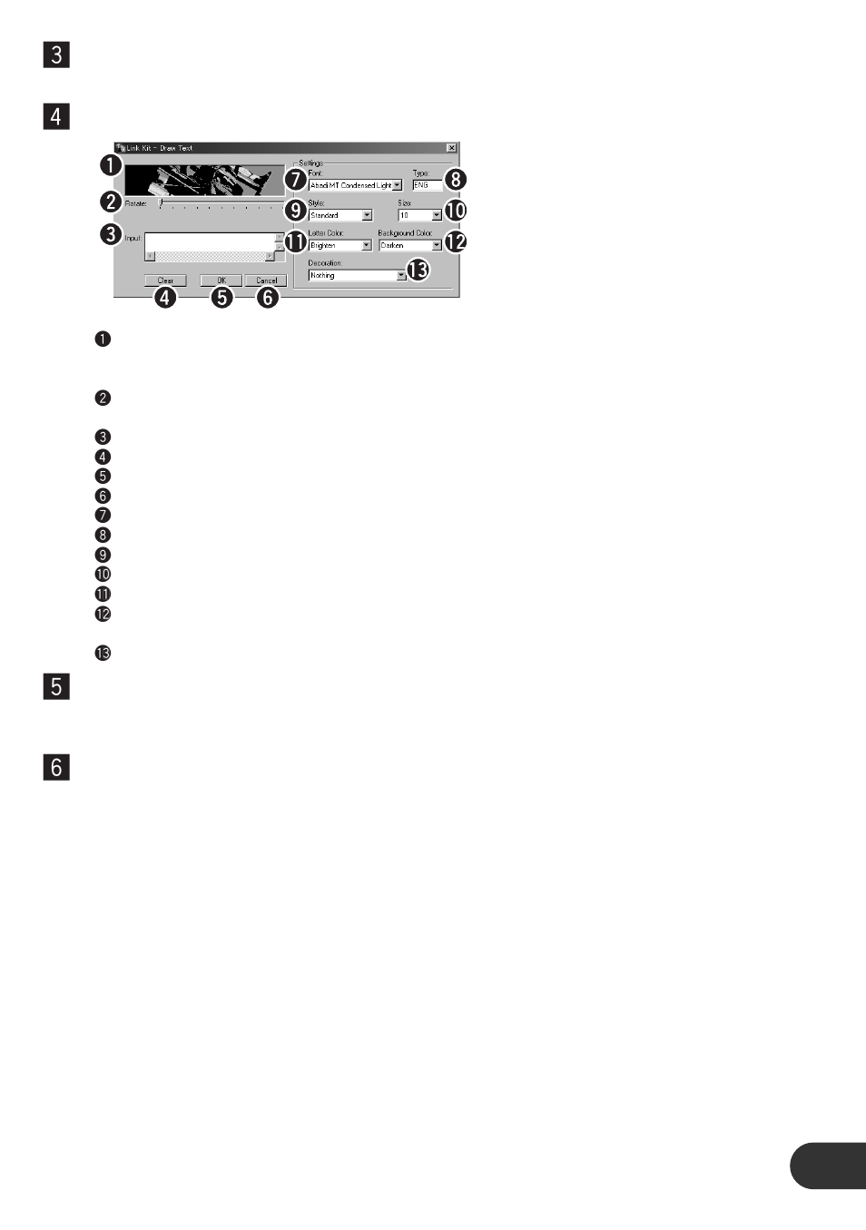 Click “write text, Enter/edit characters, When completed with entering text, click “ok | Save the file | Pioneer CD-PC1 User Manual | Page 21 / 32