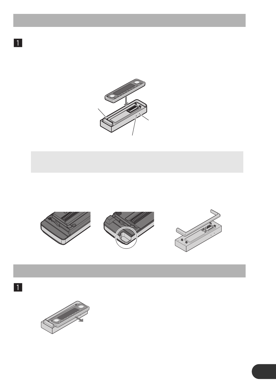 Mounting the front panel, Removing the front panel, Slide off the front panel to remove | Pioneer CD-PC1 User Manual | Page 25 / 32