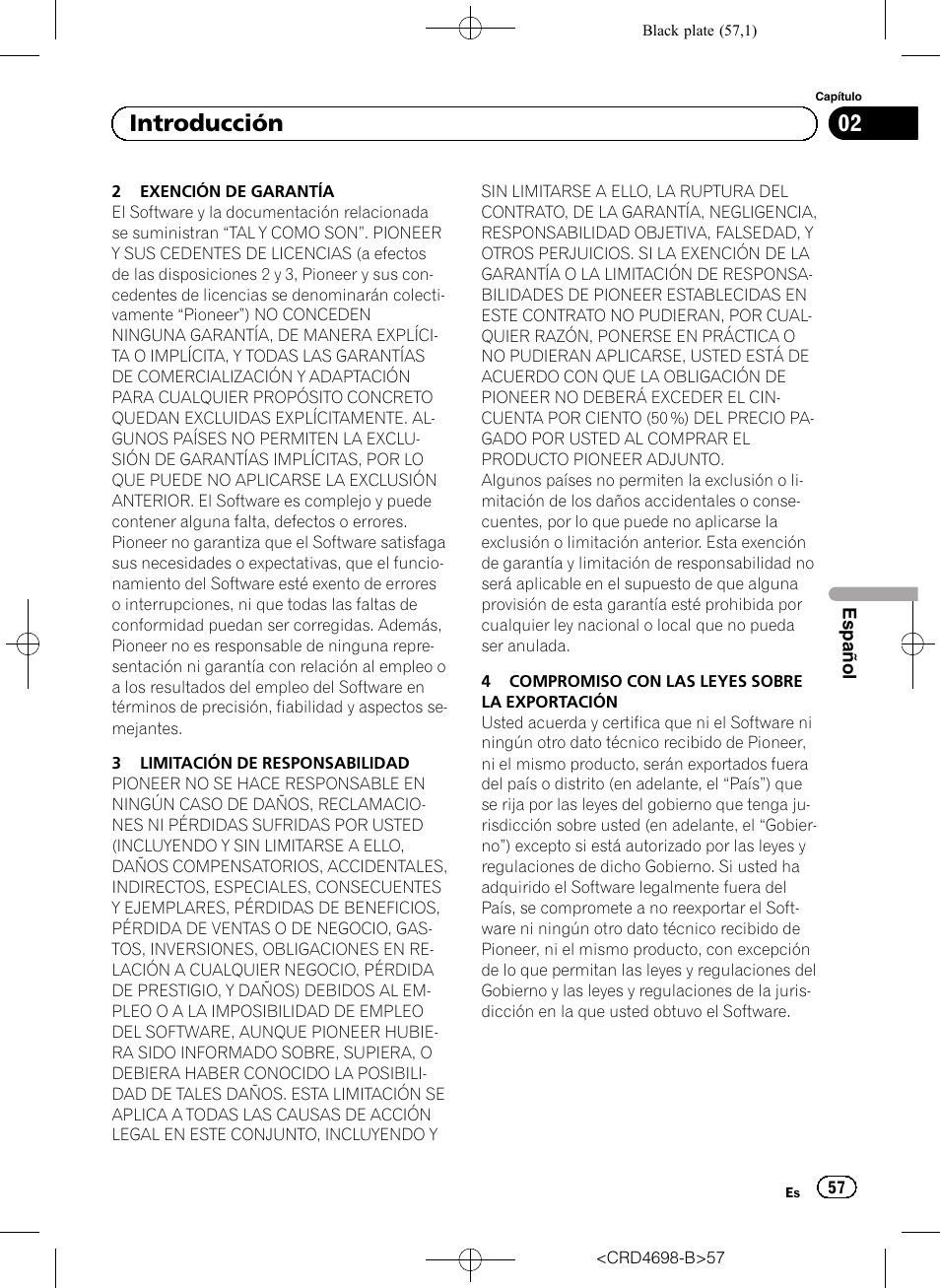 02 introducción | Pioneer AVIC-F950DAB User Manual | Page 57 / 104