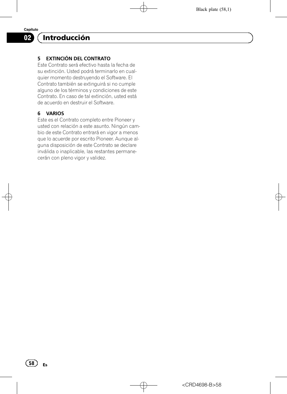 02 introducción | Pioneer AVIC-F950DAB User Manual | Page 58 / 104