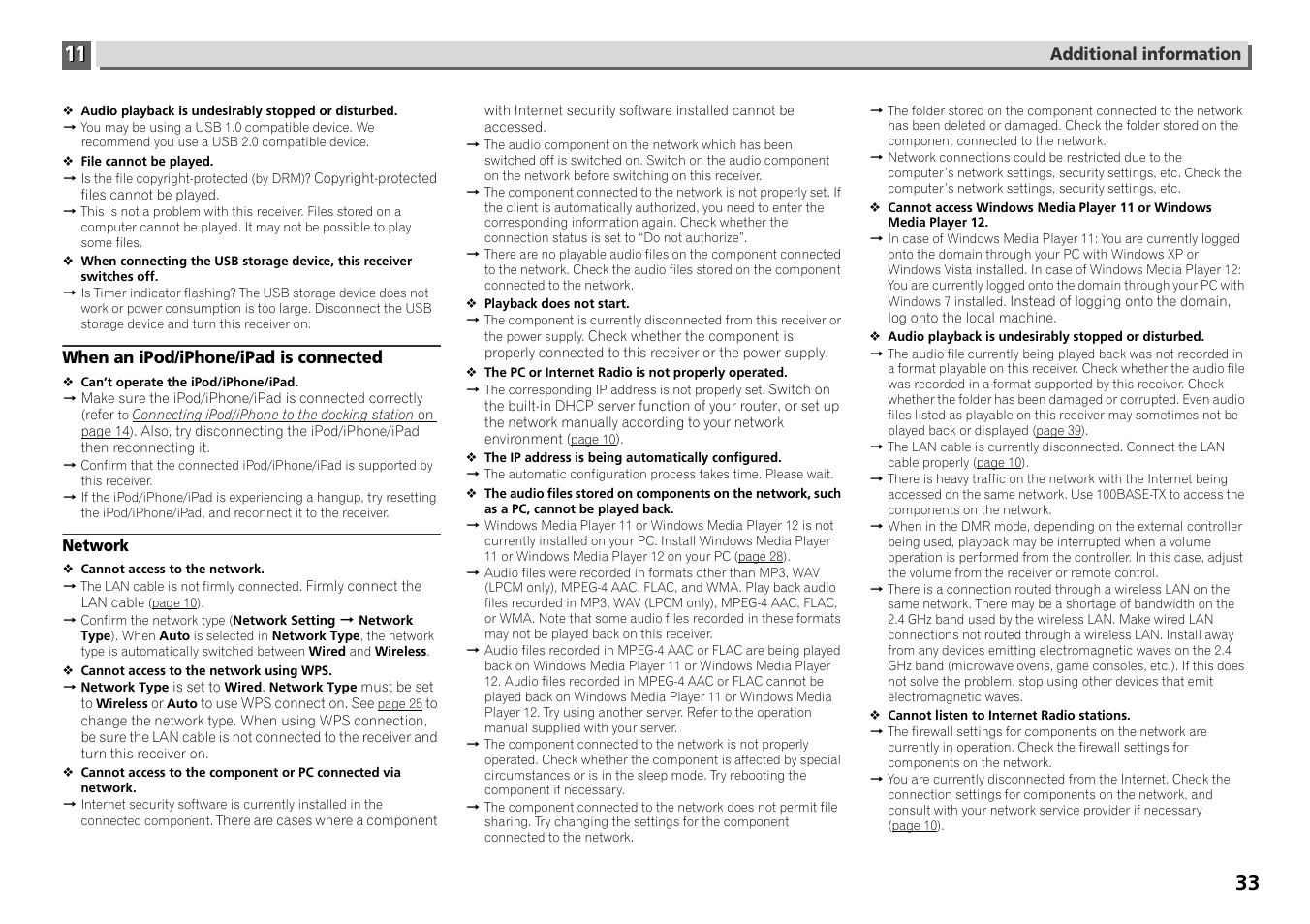 Pioneer X-HM71-S User Manual | Page 33 / 42