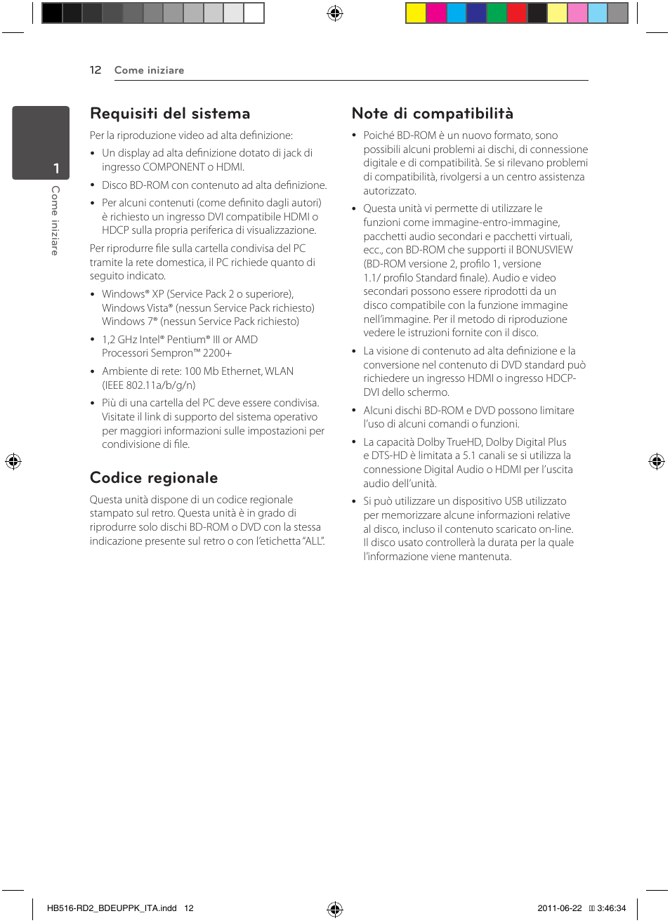 Requisiti del sistema, Codice regionale | Pioneer BCS-HW919 User Manual | Page 216 / 412