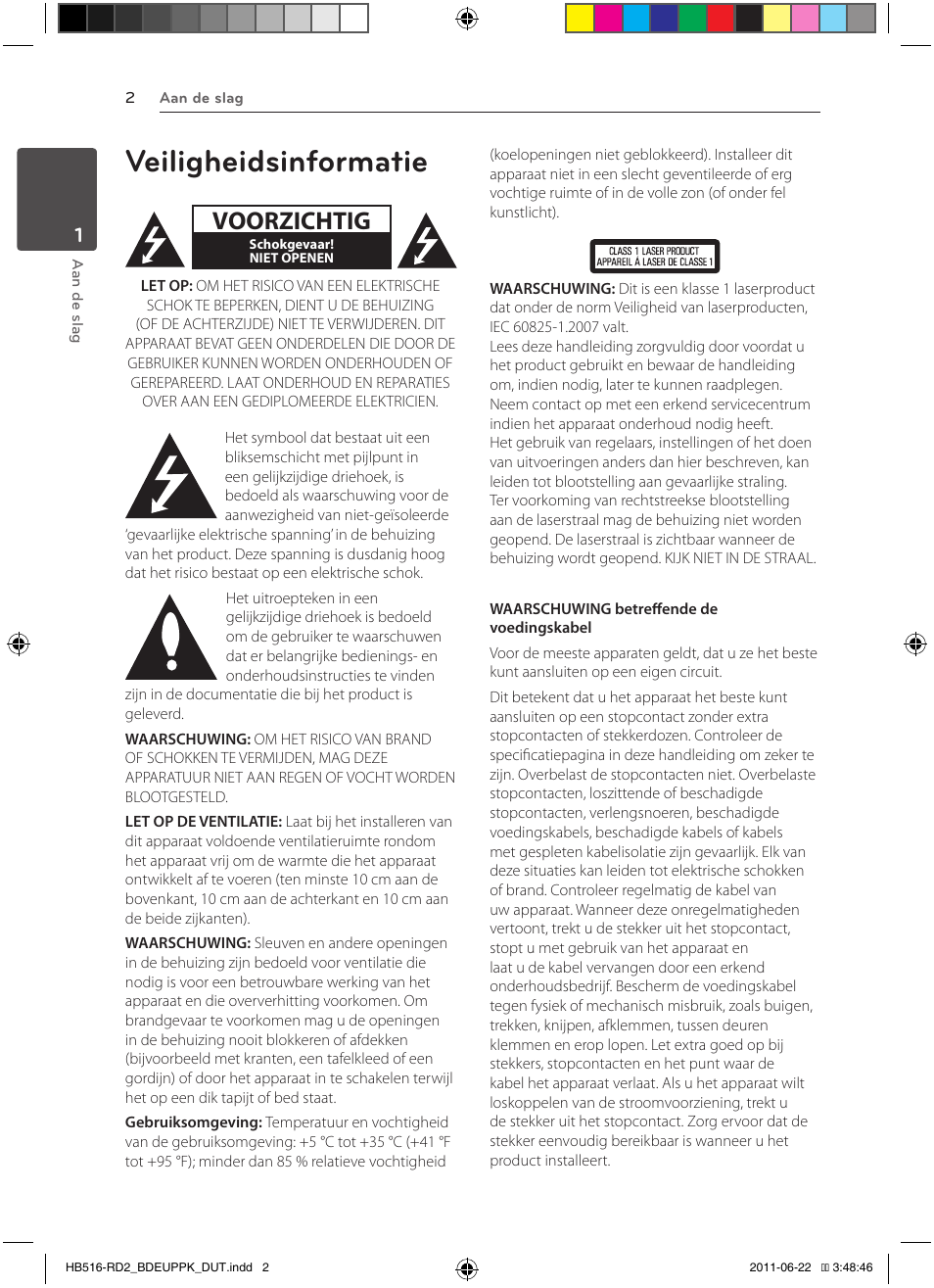 Hb516-rd2_bdeuppk_om_dut_0622, Veiligheidsinformatie, Voorzichtig | Pioneer BCS-HW919 User Manual | Page 338 / 412