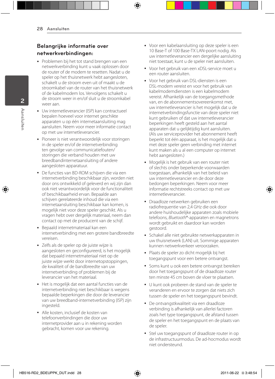 Belangrijke informatie over netwerkverbindingen | Pioneer BCS-HW919 User Manual | Page 364 / 412