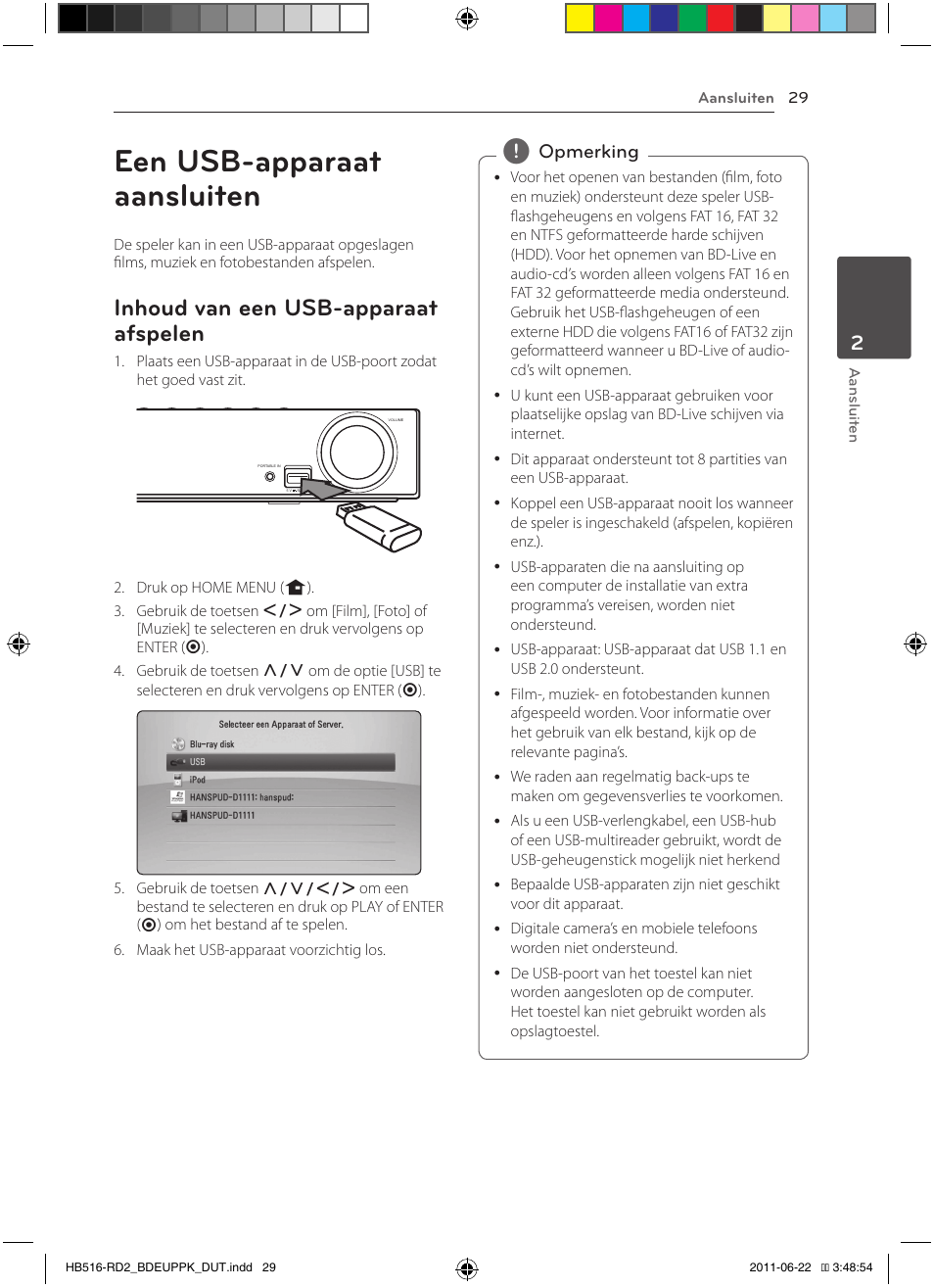 Afspelen, Een usb-apparaat aansluiten, Inhoud van een usb-apparaat afspelen | Pioneer BCS-HW919 User Manual | Page 365 / 412