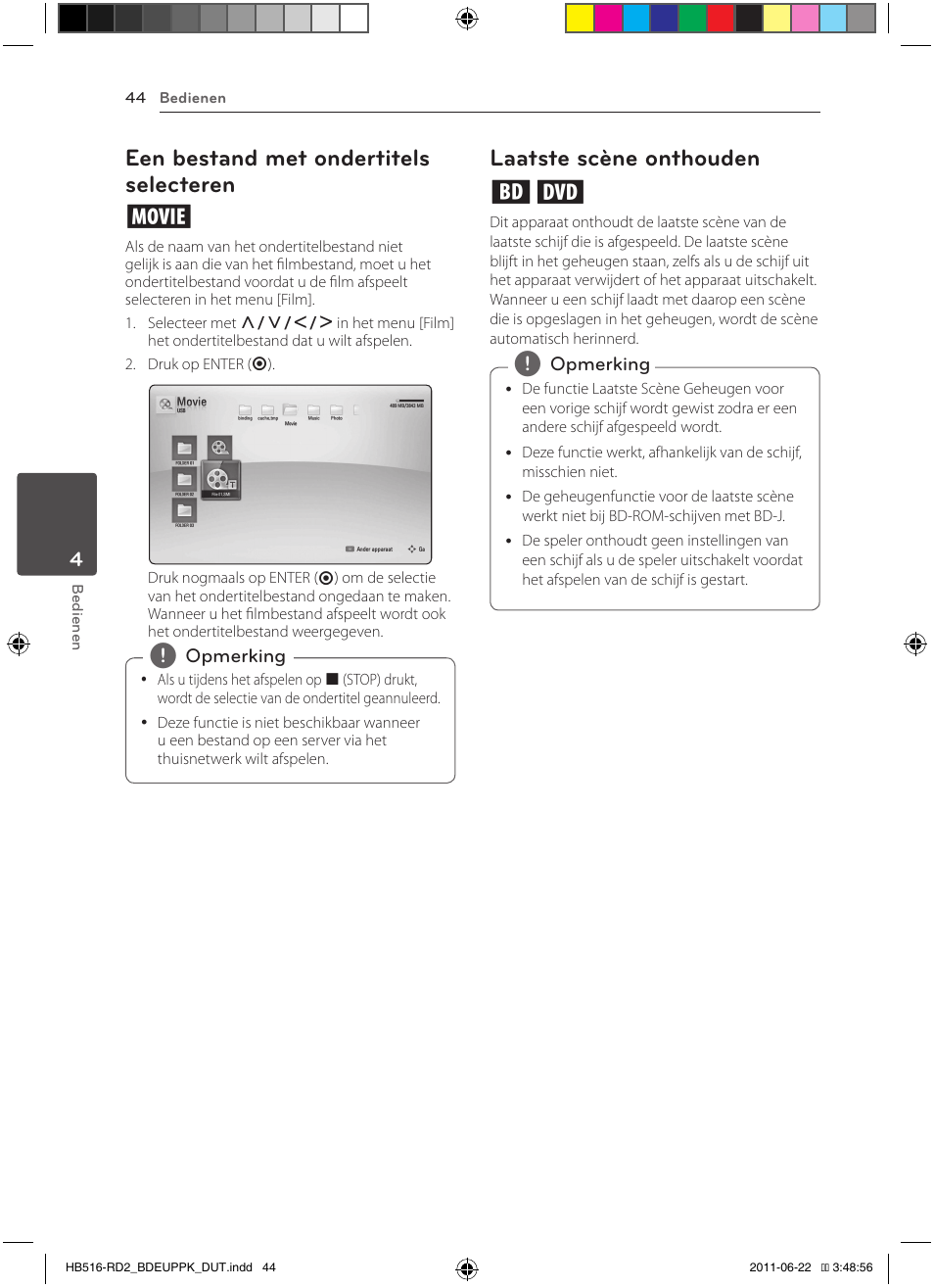 44 – een bestand met ondertitels, Selecteren, 44 – laatste scène onthouden | Een bestand met ondertitels selecteren y, Laatste scène onthouden er | Pioneer BCS-HW919 User Manual | Page 380 / 412