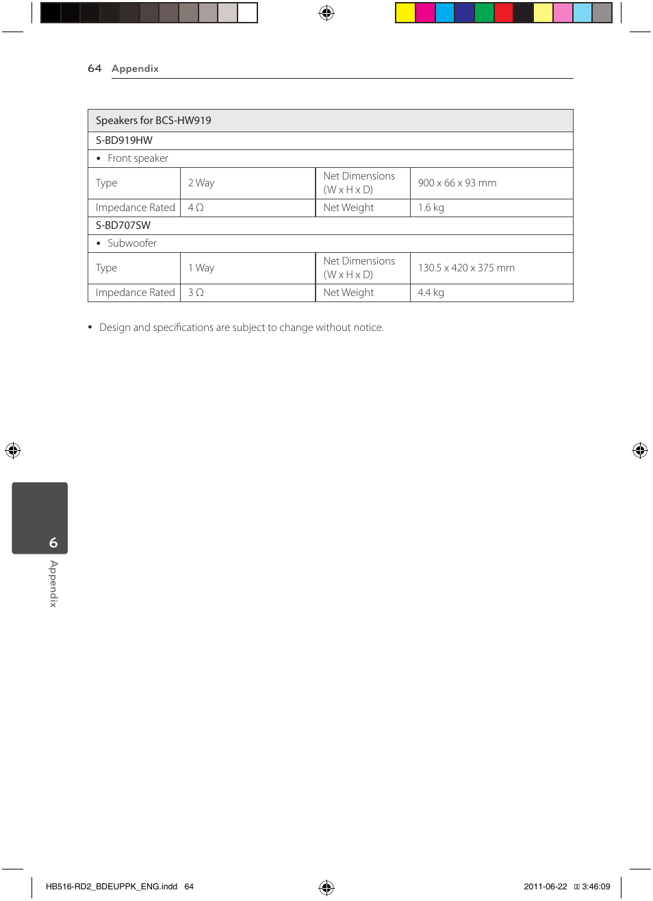 Pioneer BCS-HW919 User Manual | Page 64 / 412