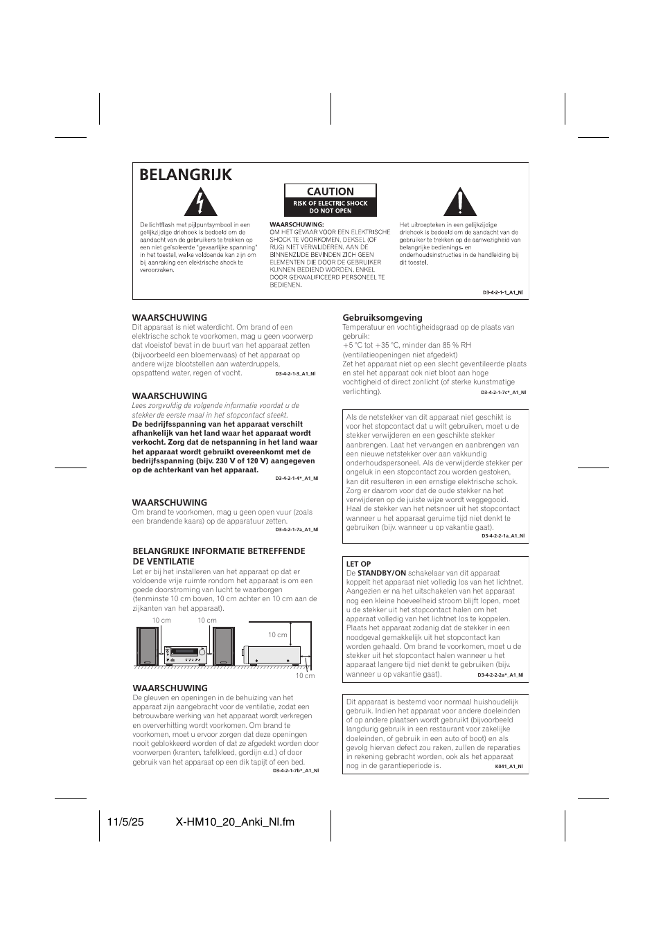 Pioneer X-HM10-S User Manual | Page 132 / 184