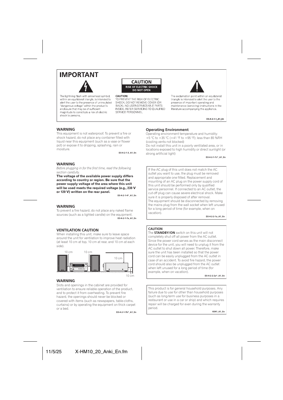 Pioneer X-HM10-S User Manual | Page 2 / 184