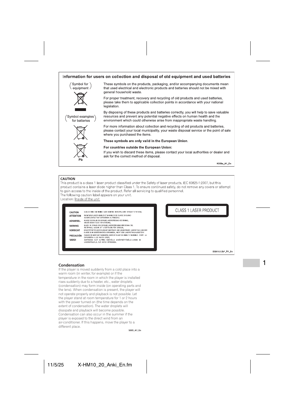 Pioneer X-HM10-S User Manual | Page 3 / 184