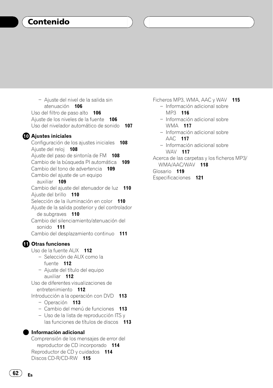 Pioneer DEH-P6800MP User Manual | Page 62 / 123