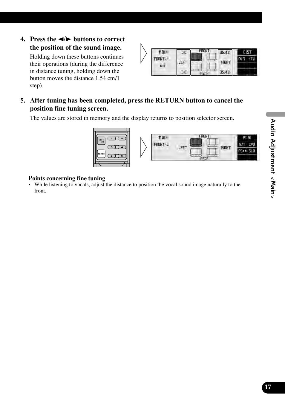 Pioneer RS-P90 User Manual | Page 17 / 63