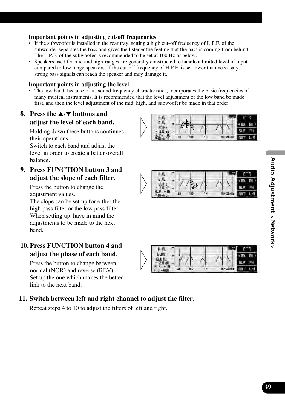 Pioneer RS-P90 User Manual | Page 39 / 63