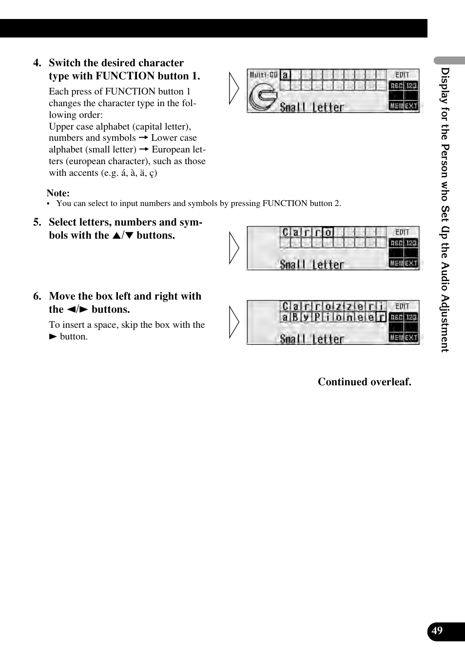 Pioneer RS-P90 User Manual | Page 49 / 63
