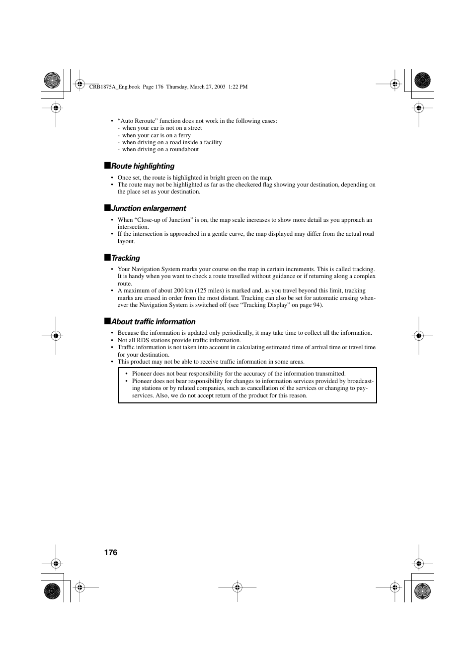 Pioneer AVIC700D User Manual | Page 177 / 190