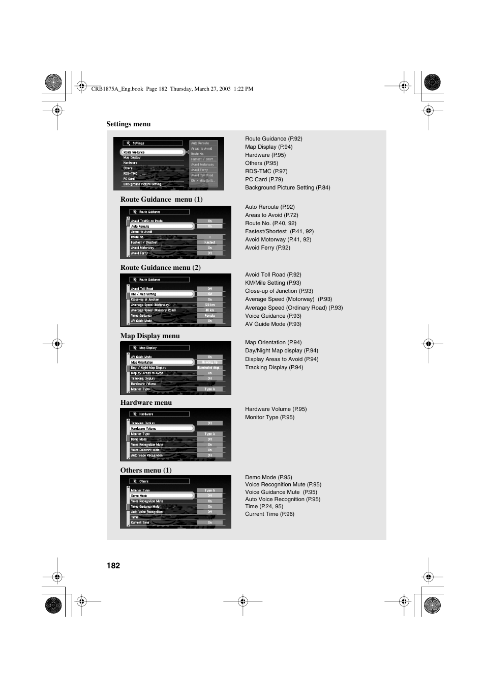 Pioneer AVIC700D User Manual | Page 183 / 190