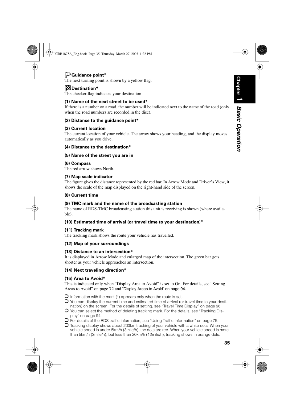 Basic operation | Pioneer AVIC700D User Manual | Page 36 / 190