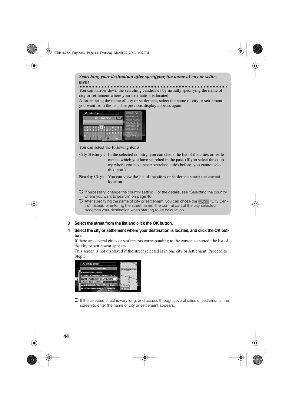 Pioneer AVIC700D User Manual | Page 45 / 190