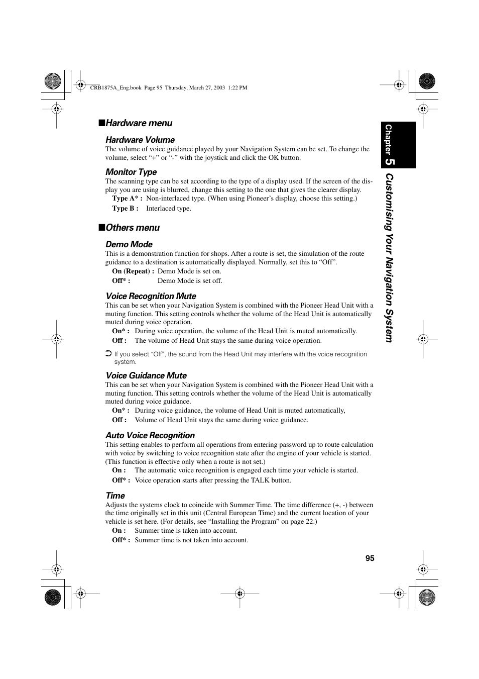 Pioneer AVIC700D User Manual | Page 96 / 190