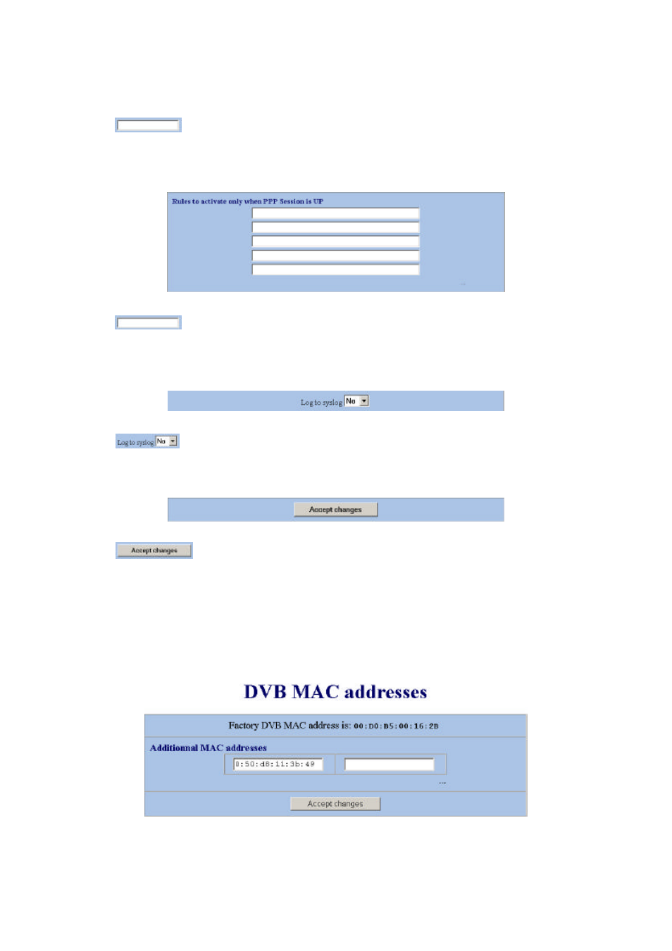 Mac addresses | IPricot IPR-S1000 User Manual | Page 59 / 108