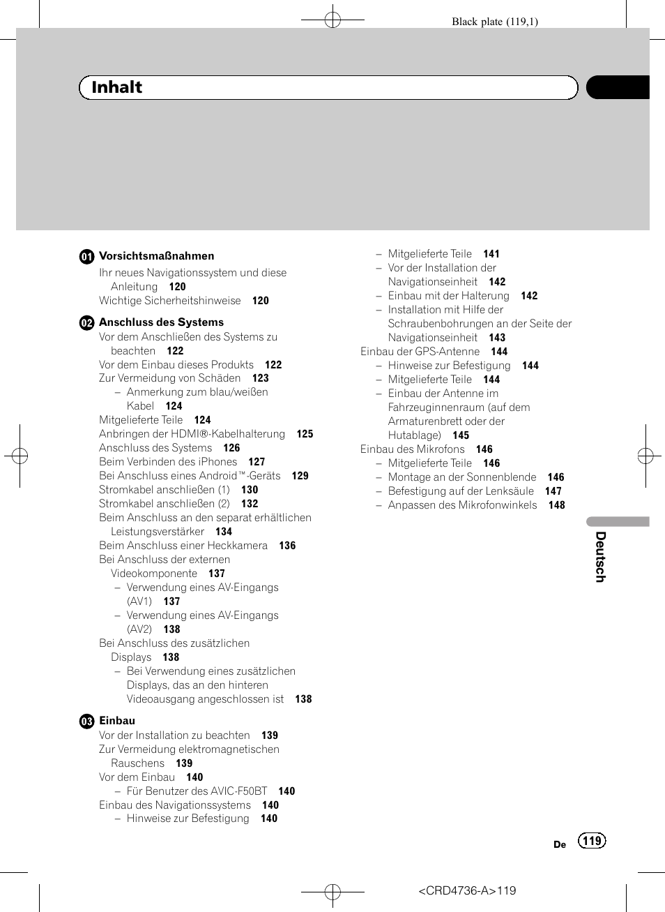 Pioneer AVIC-F50BT User Manual | Page 119 / 180