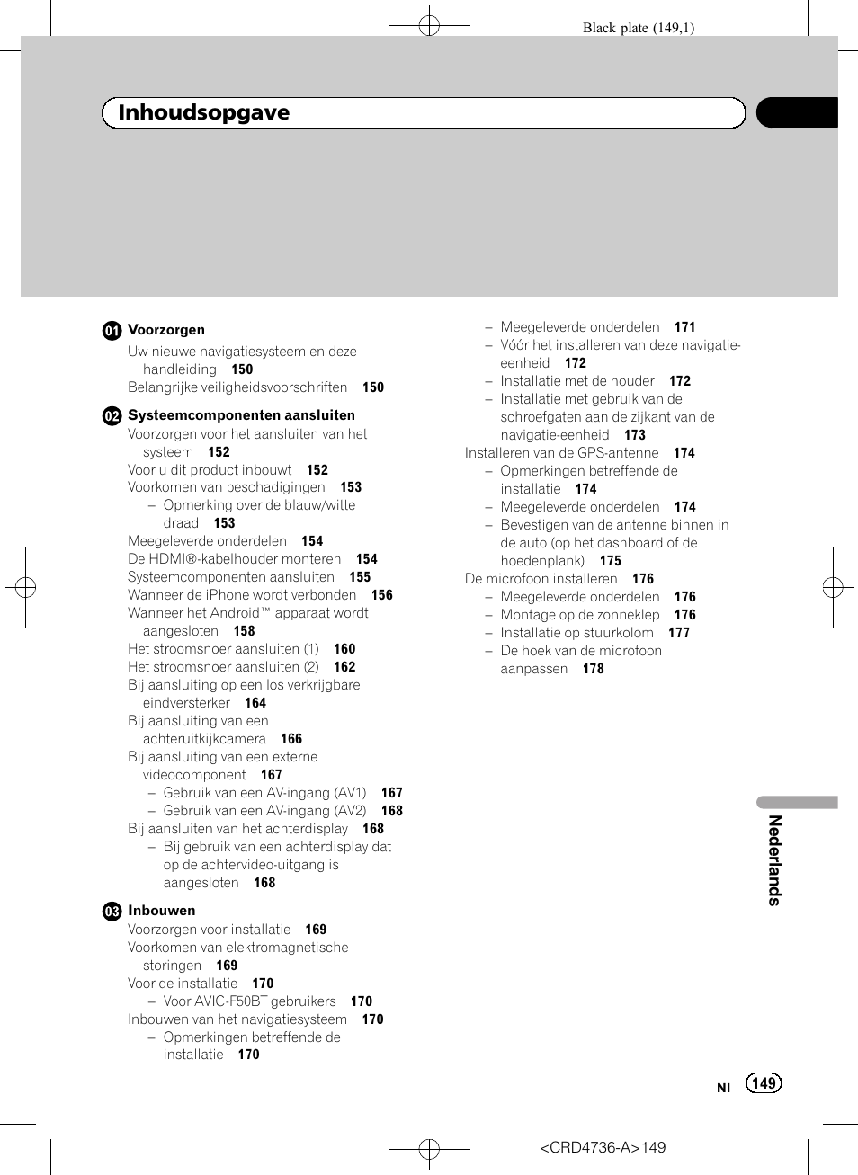 Pioneer AVIC-F50BT User Manual | Page 149 / 180
