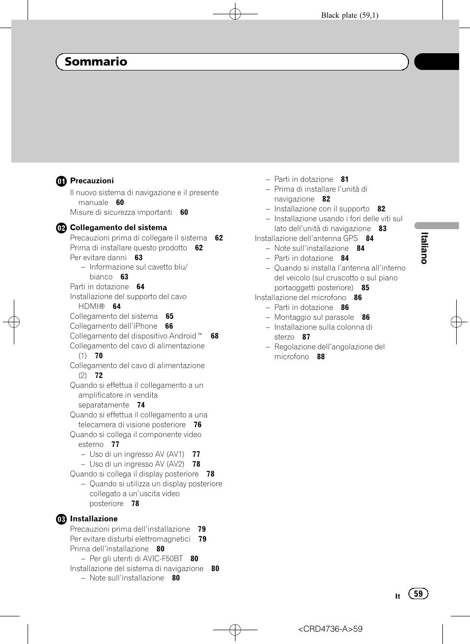 Pioneer AVIC-F50BT User Manual | Page 59 / 180