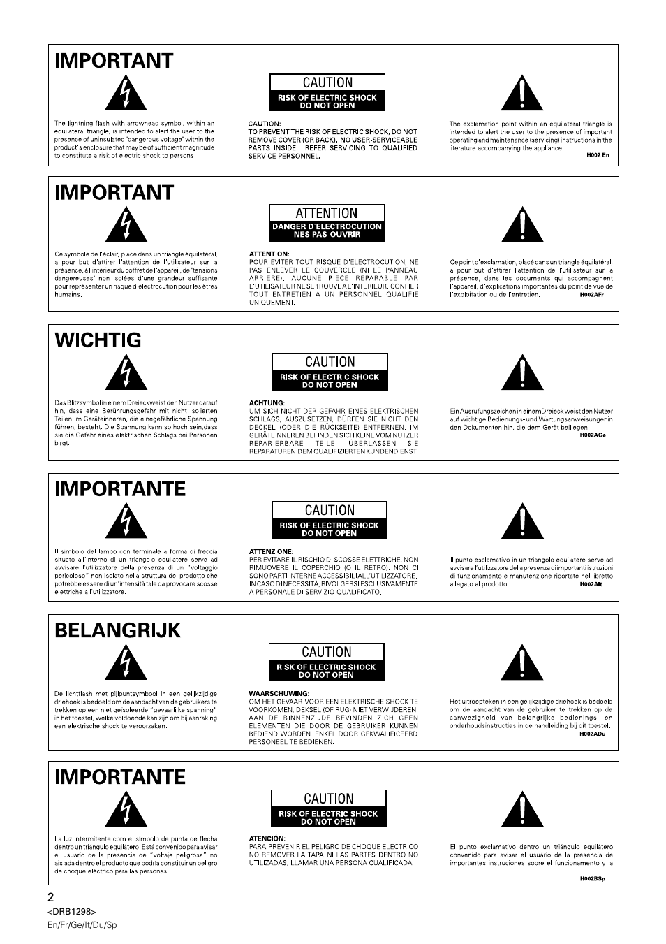 Pioneer CDJ-1000 User Manual | Page 2 / 96