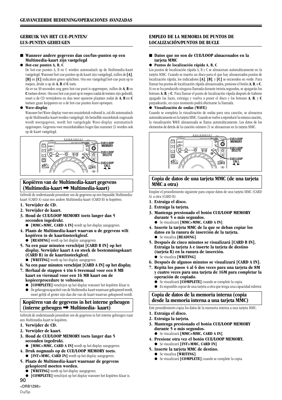 Pioneer CDJ-1000 User Manual | Page 90 / 96
