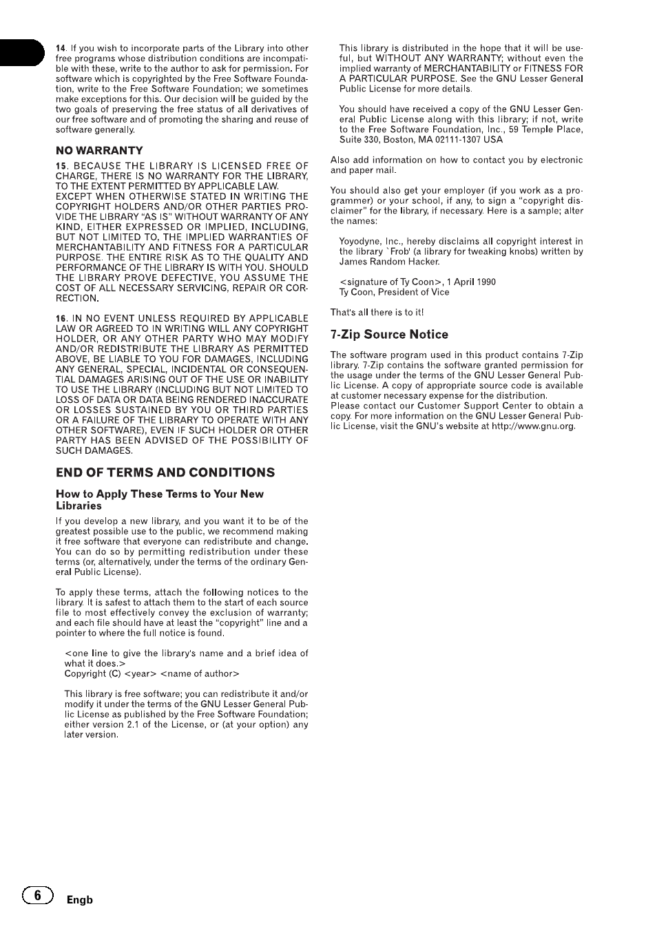 Pioneer CNSD-350FM User Manual | Page 6 / 36