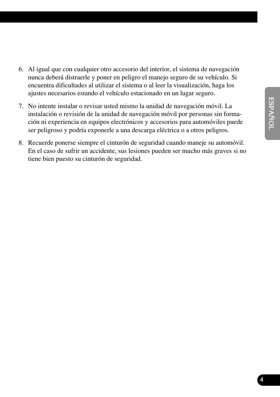 Pioneer AVIC70S User Manual | Page 29 / 148