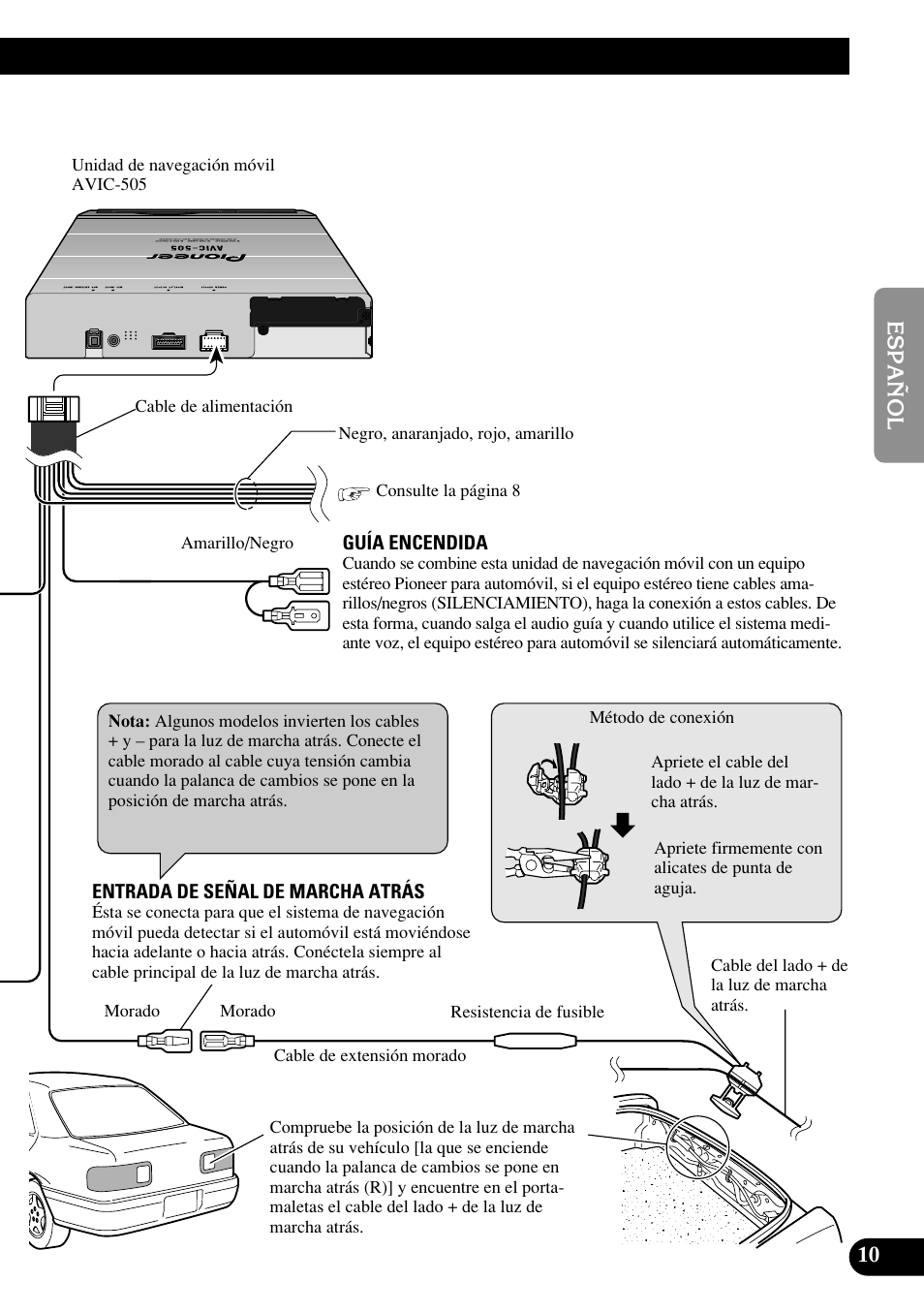 Pioneer AVIC70S User Manual | Page 35 / 148