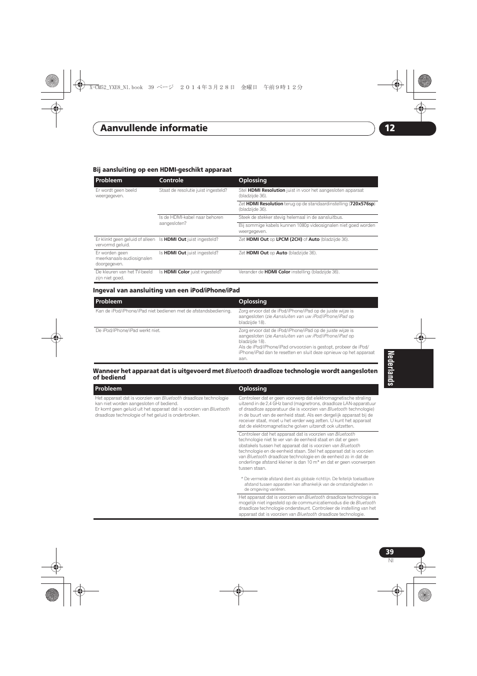 Aanvullende informatie 12 | Pioneer X-CM52BT-W User Manual | Page 215 / 268