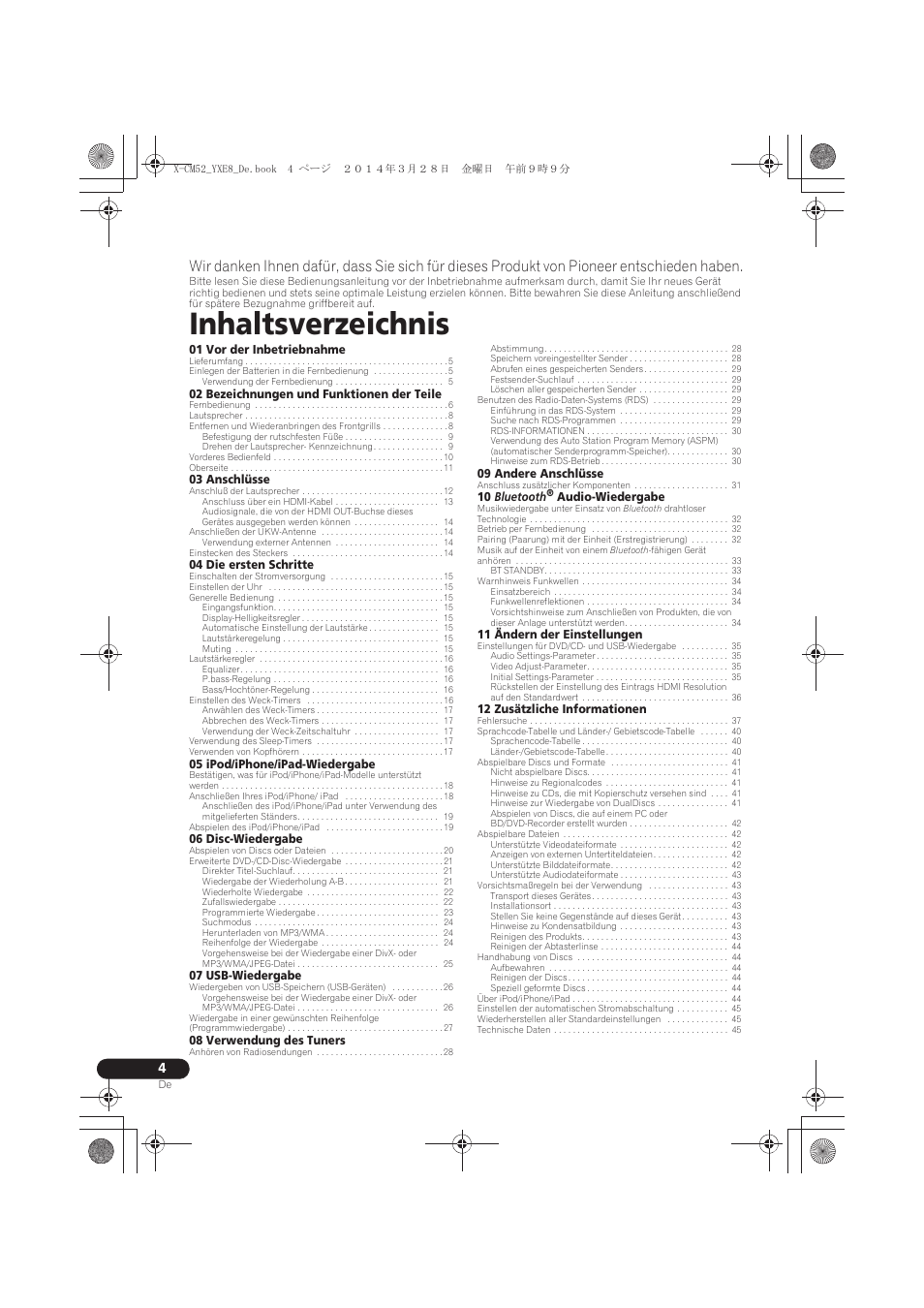Pioneer X-CM52BT-W User Manual | Page 92 / 268