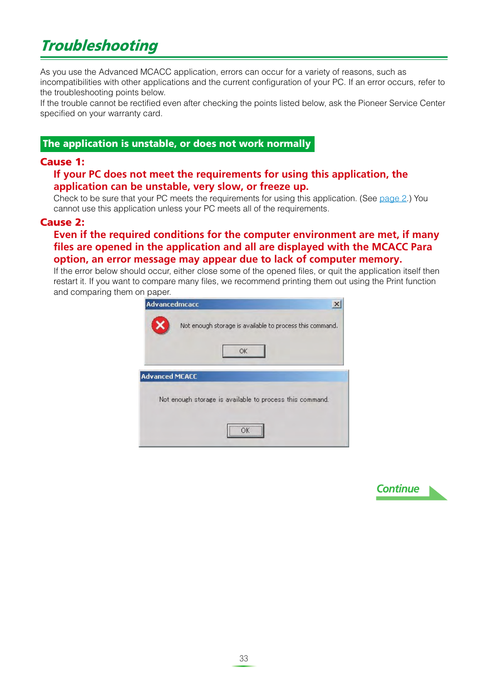 Troubleshooting | Pioneer SC-LX81 User Manual | Page 33 / 38