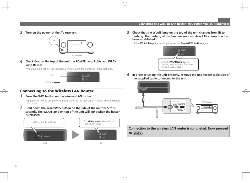 Connecting to the wireless lan router | Pioneer SC-LX88-K User Manual | Page 6 / 128