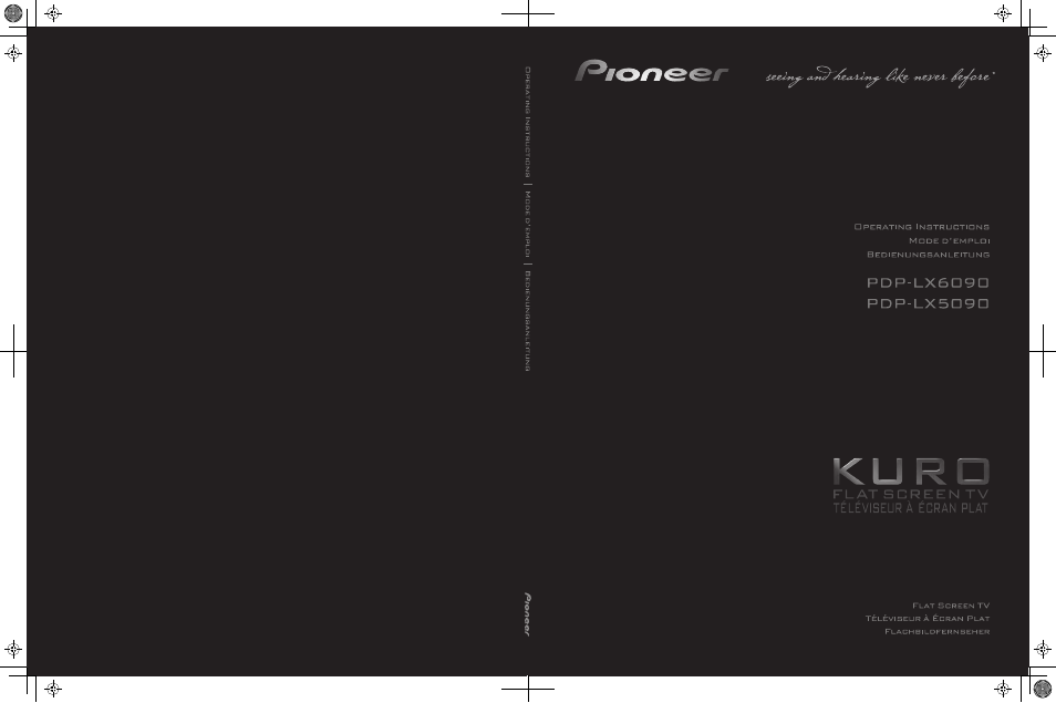 Pioneer PDP-LX5090 User Manual | 264 pages
