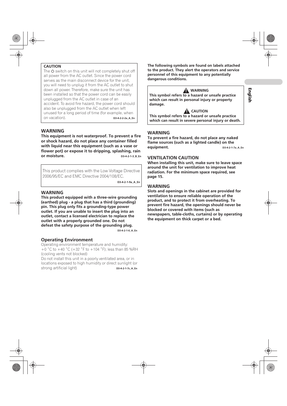 Warning | Pioneer PDP-LX5090 User Manual | Page 3 / 264