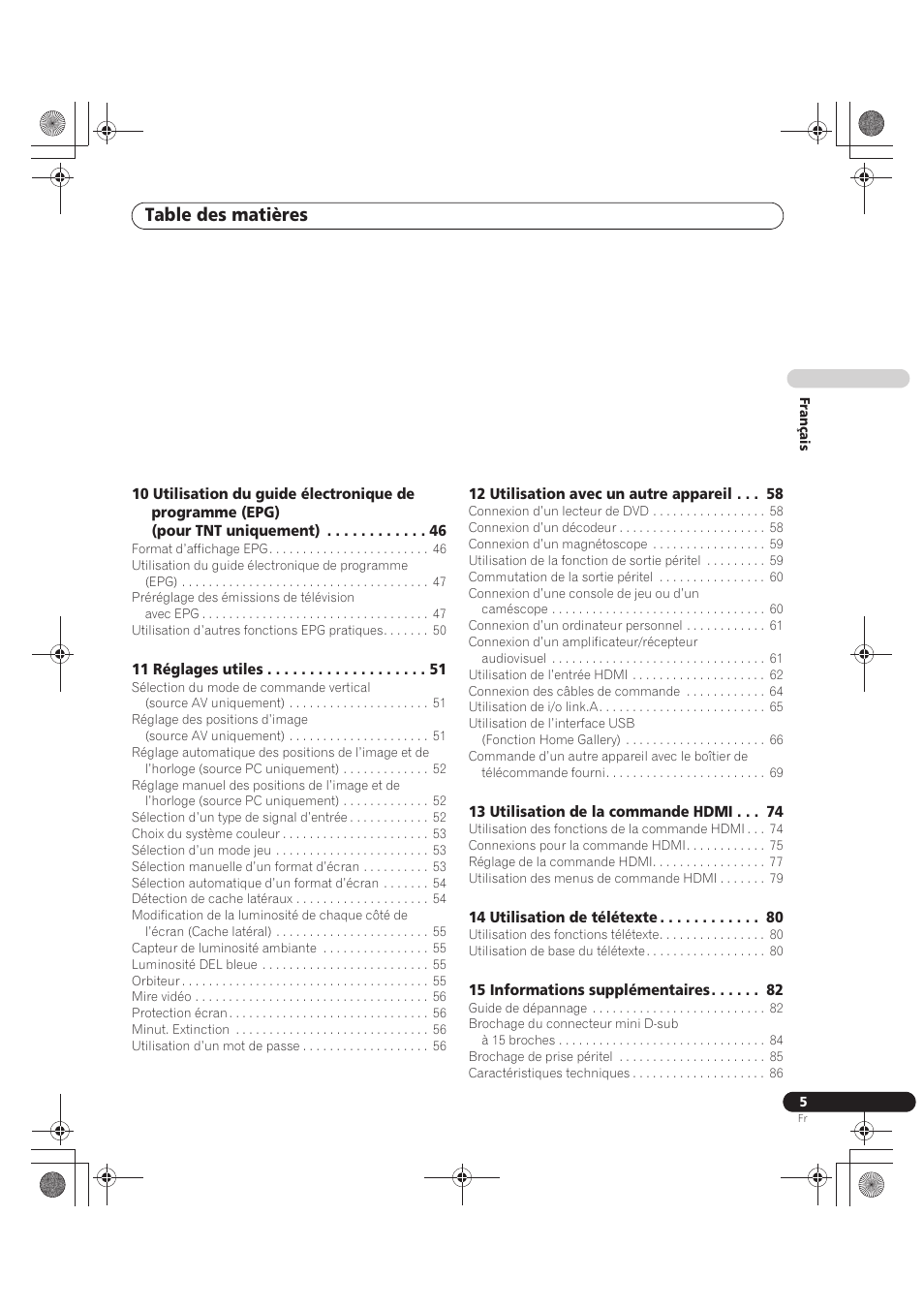 Pioneer PDP-LX5090 User Manual | Page 95 / 264