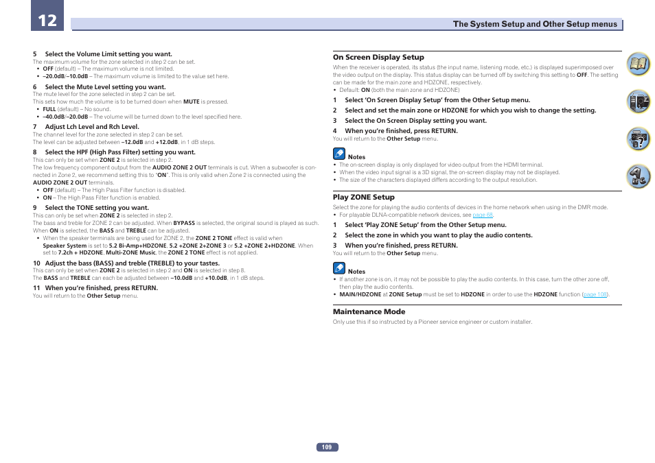 Pioneer SC-LX58-S User Manual | Page 109 / 140
