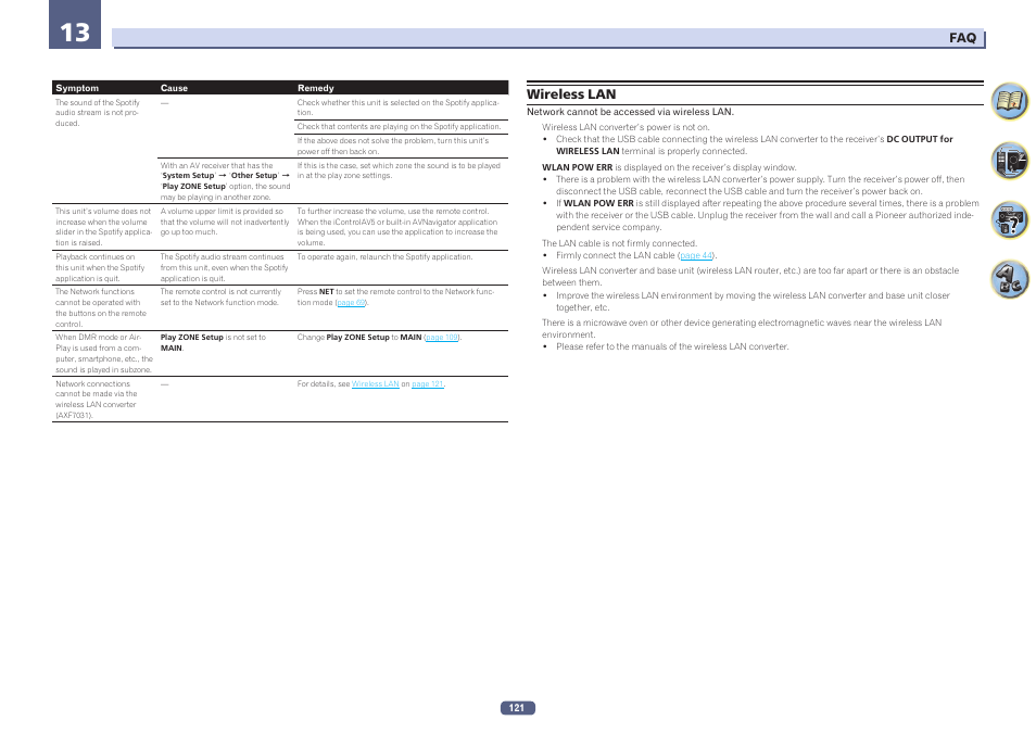 Wireless lan | Pioneer SC-LX58-S User Manual | Page 121 / 140