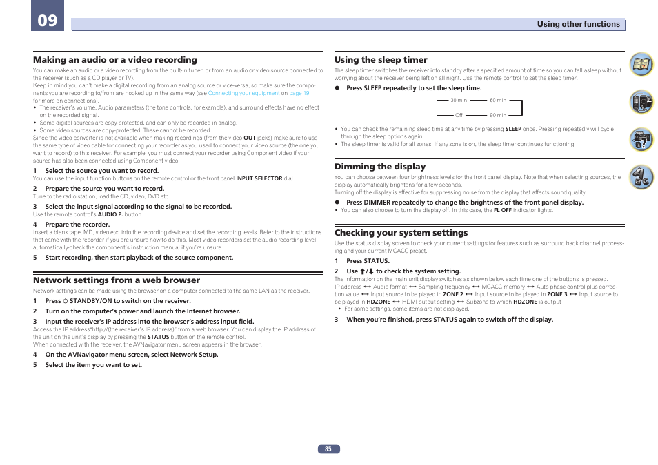 Pioneer SC-LX58-S User Manual | Page 85 / 140