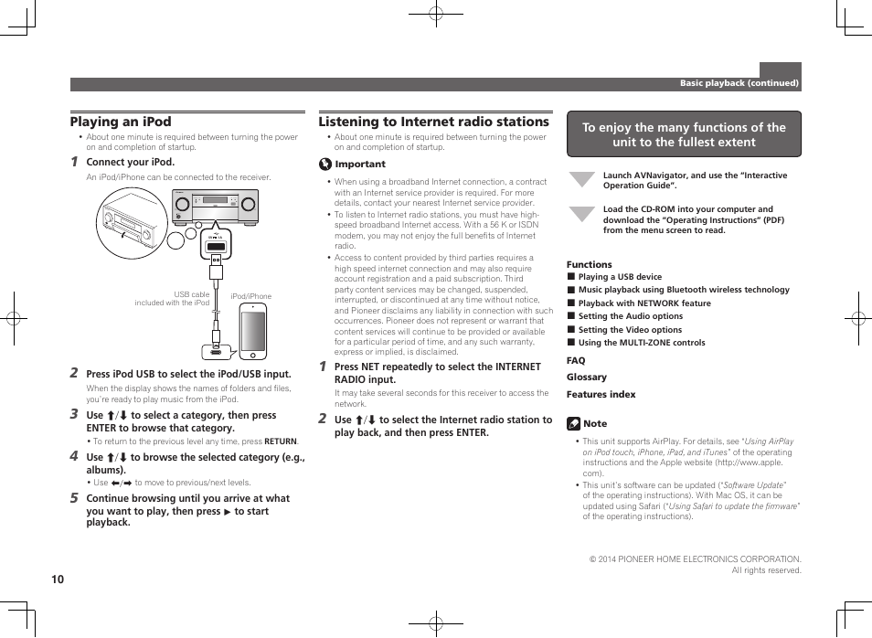 Pioneer SC-LX88-K User Manual | Page 10 / 76