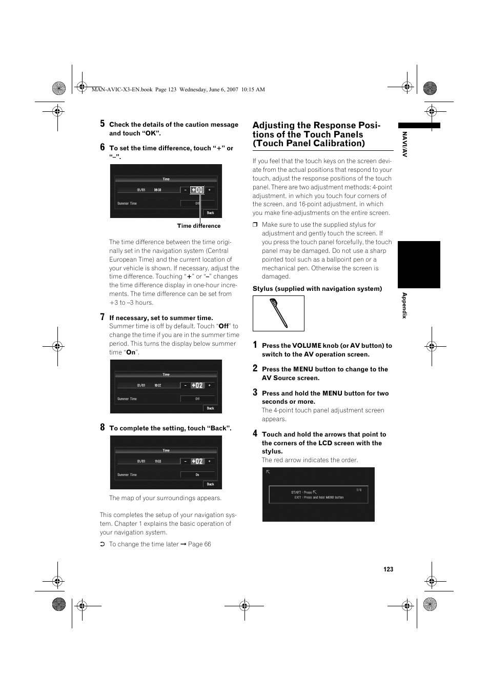 Pioneer AVIC-X3 User Manual | Page 125 / 164