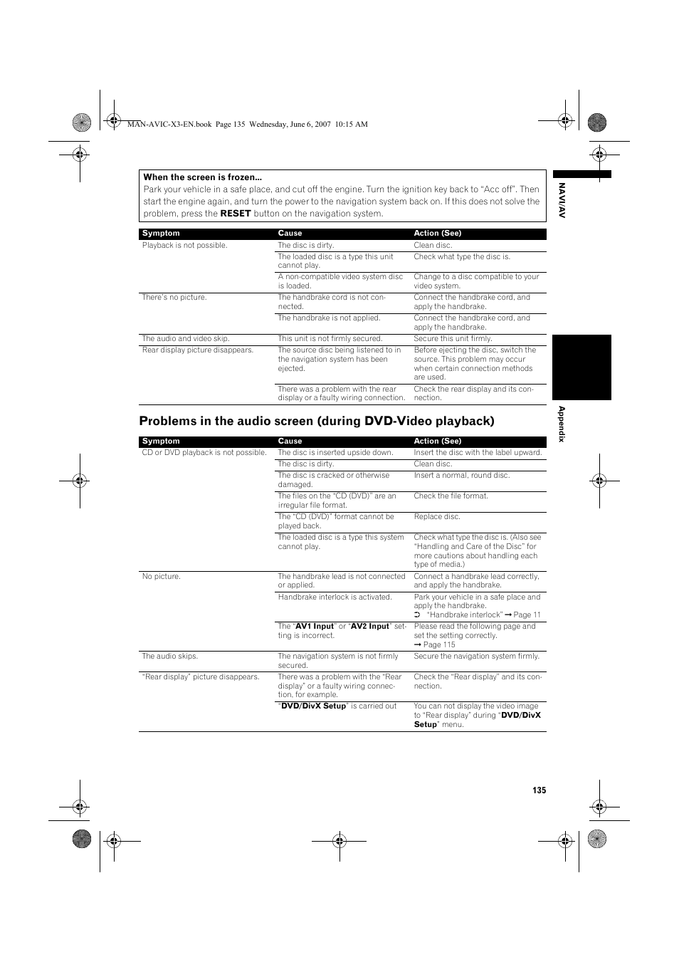 Pioneer AVIC-X3 User Manual | Page 137 / 164