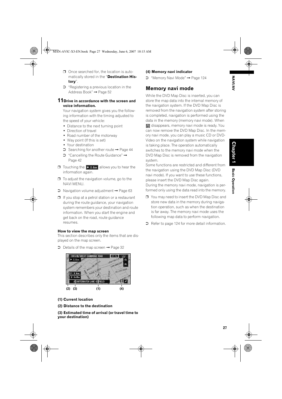 Pioneer AVIC-X3 User Manual | Page 29 / 164