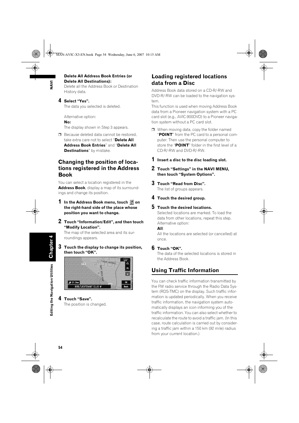 Pioneer AVIC-X3 User Manual | Page 56 / 164