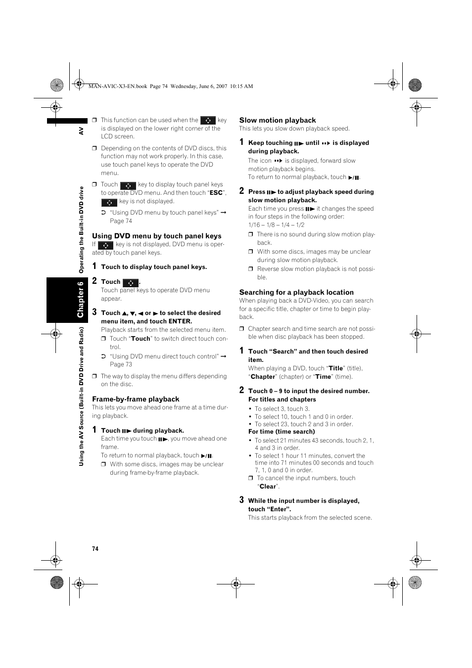 Pioneer AVIC-X3 User Manual | Page 76 / 164