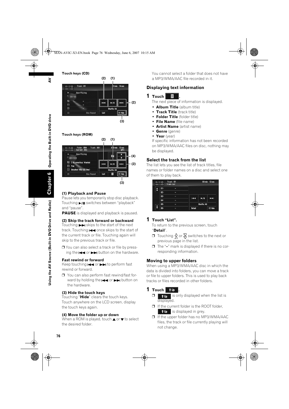 Pioneer AVIC-X3 User Manual | Page 78 / 164