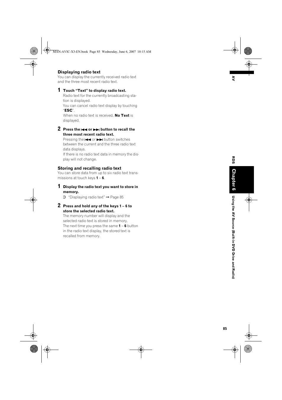 Pioneer AVIC-X3 User Manual | Page 87 / 164